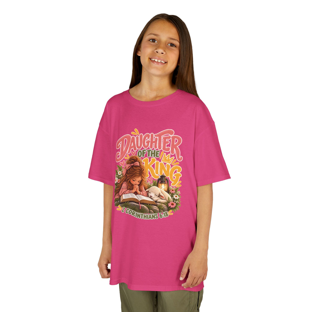 Daughter of the King Kids Tee- Red Hair