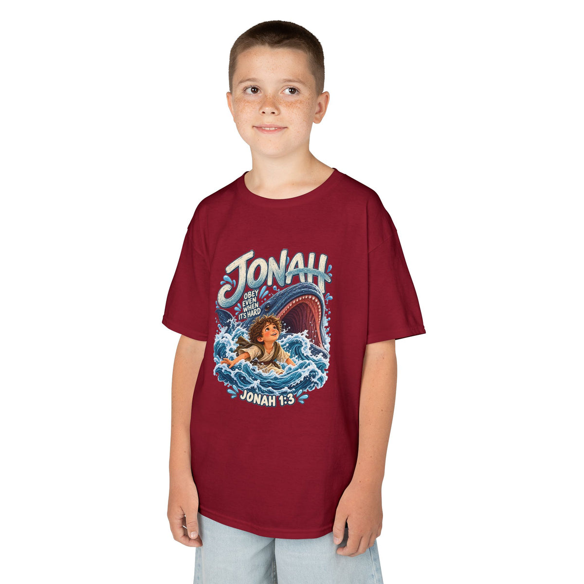 Jonah Bible Story Kids T-Shirt