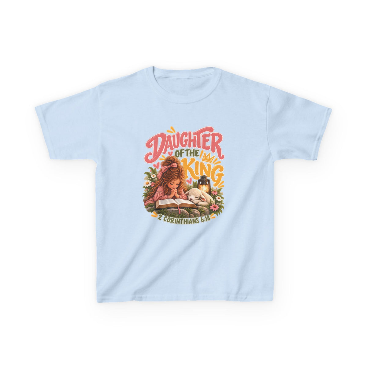 Daughter of the King Kids Tee- Red Hair