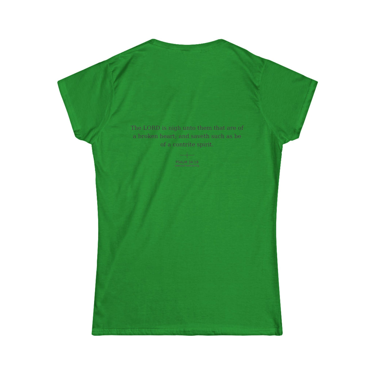 Faith 'RESTORED' Women's Tee — Christian Inspirational Scripture Shirt