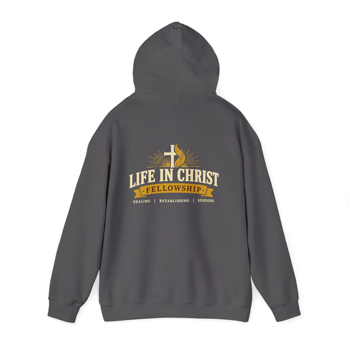 Life in Christ Fellowship Hoodie — Religious Christian Church Pullover