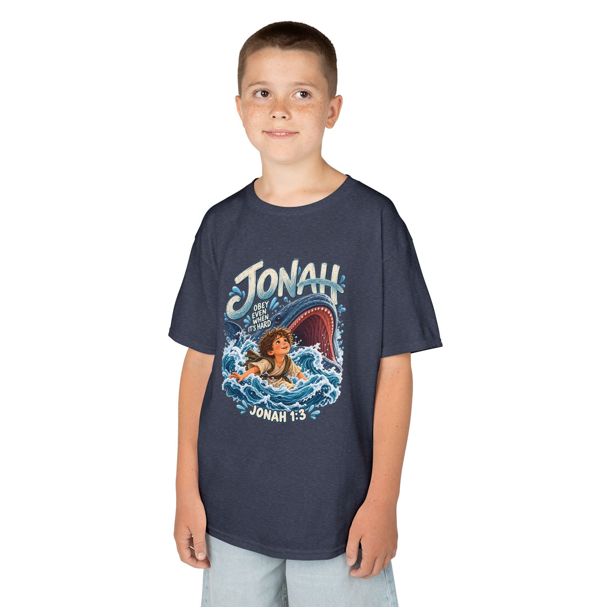Jonah Bible Story Kids T-Shirt