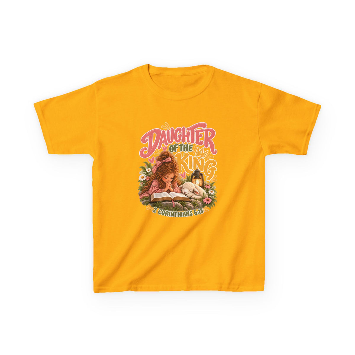 Daughter of the King Kids Tee- Red Hair