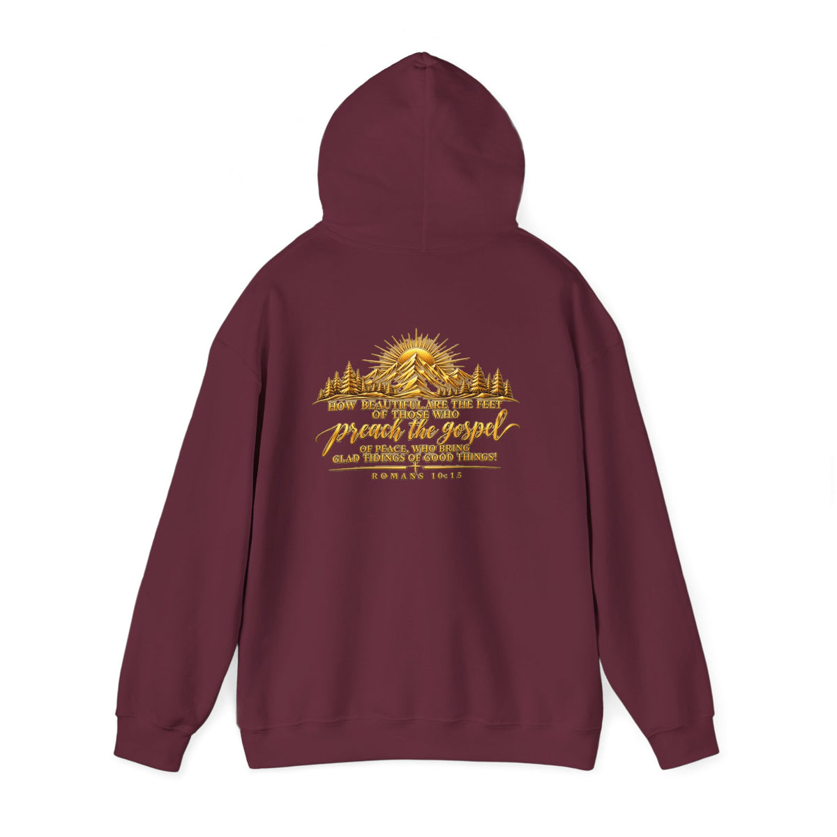 "Hope Dealer" Christian Hoodie – Romans 10:15 Gospel & Faith Sweatshirt