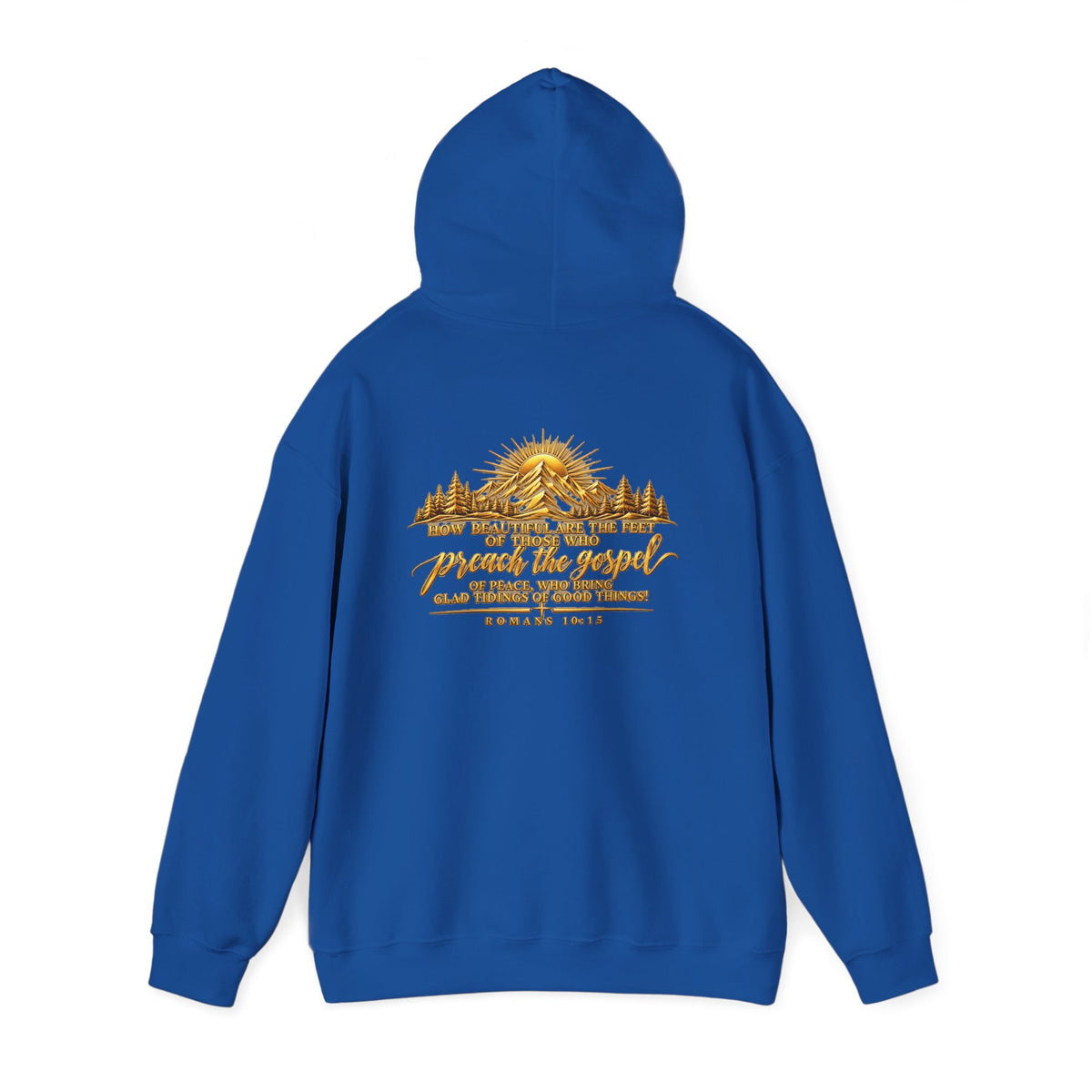 "Hope Dealer" Christian Hoodie – Romans 10:15 Gospel & Faith Sweatshirt