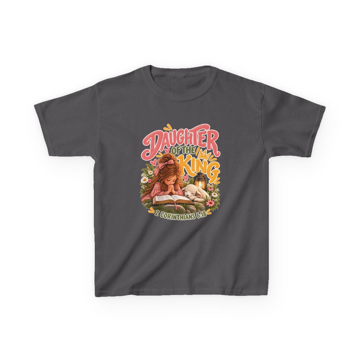 Daughter of the King Kids Tee- Red Hair