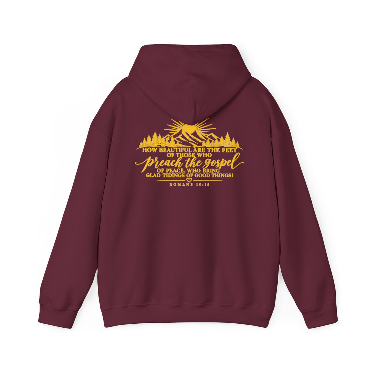 "Hope Dealer" Romans 10:15 Christian Faith Hoodie