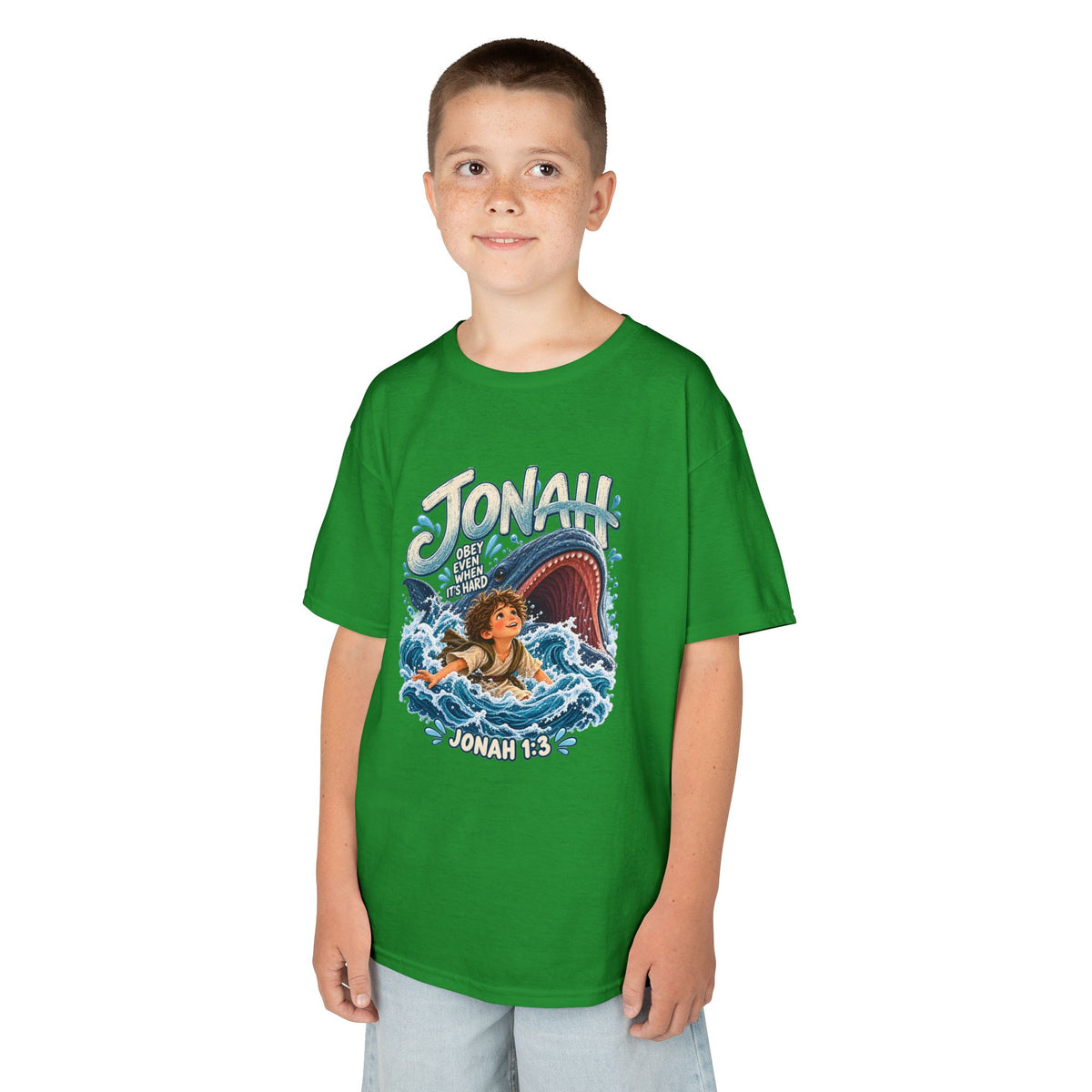Jonah Bible Story Kids T-Shirt