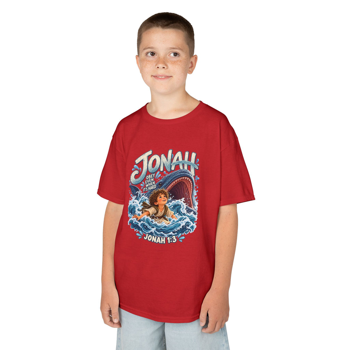 Jonah Bible Story Kids T-Shirt