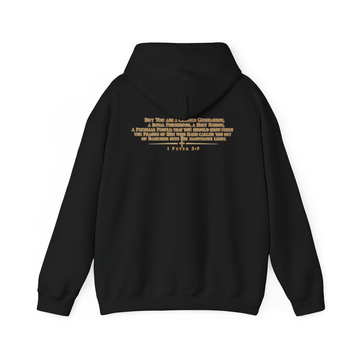 "Chosen" 1 Peter 2:9 Christian Bible Verse Hoodie Unisex