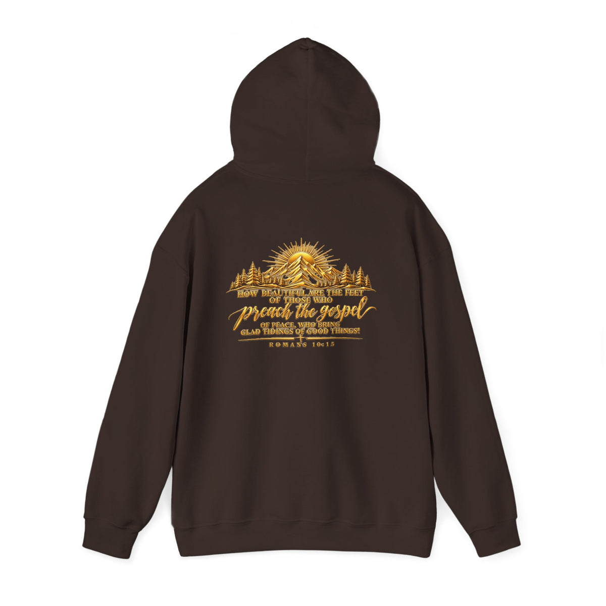 "Hope Dealer" Christian Hoodie – Romans 10:15 Gospel & Faith Sweatshirt