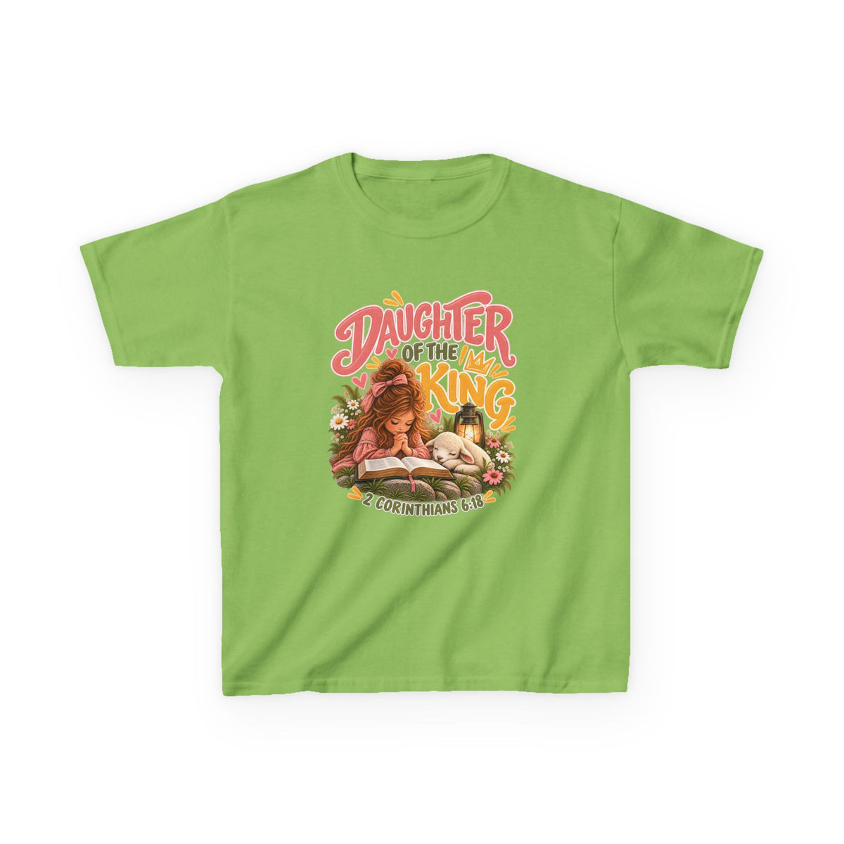 Daughter of the King Kids Tee- Red Hair