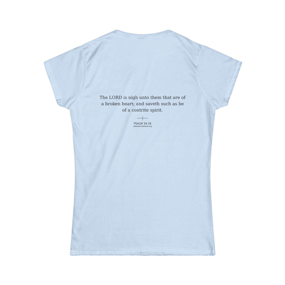 Faith 'RESTORED' Women's Tee — Christian Inspirational Scripture Shirt