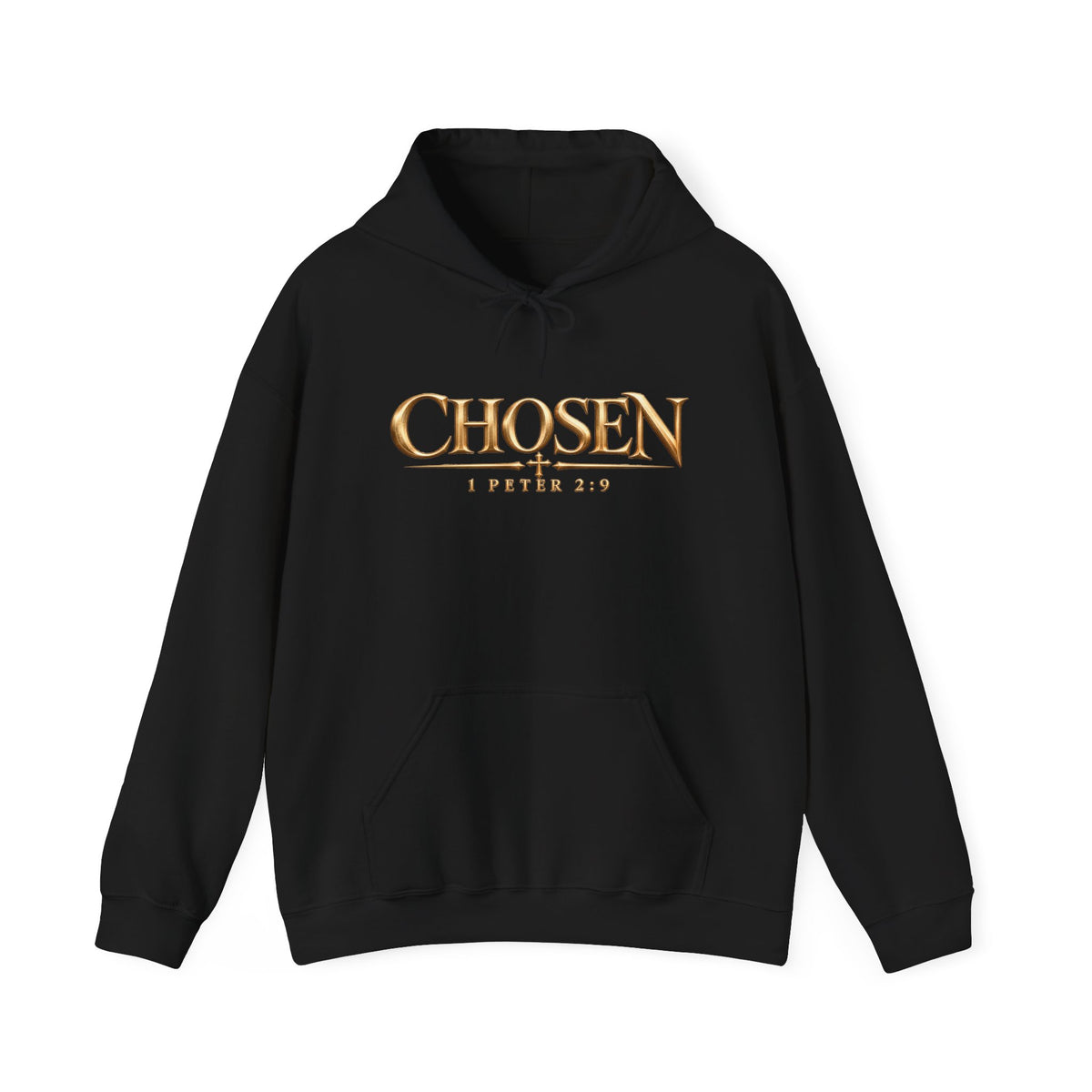 "Chosen" 1 Peter 2:9 Christian Bible Verse Hoodie Unisex