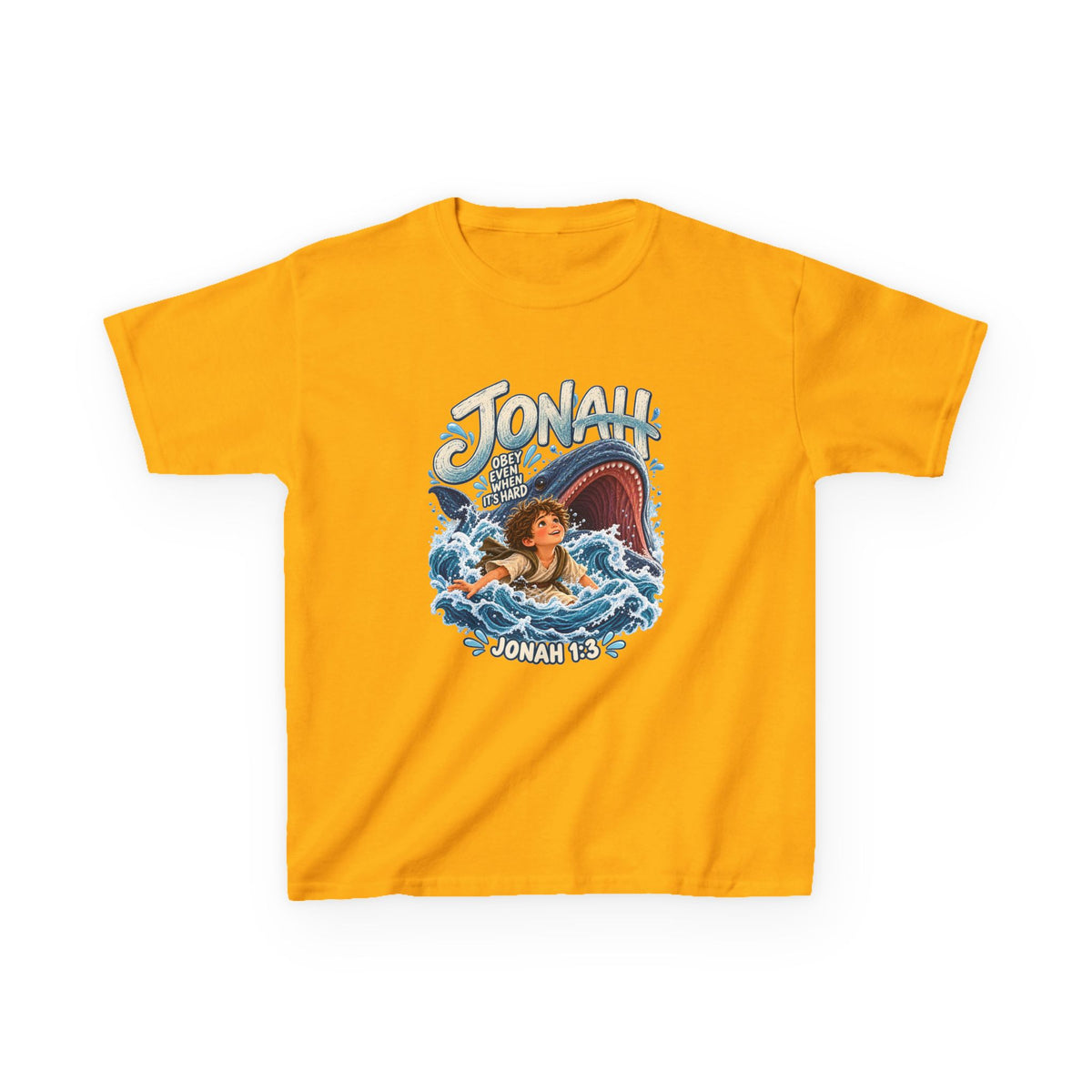 Jonah Bible Story Kids T-Shirt