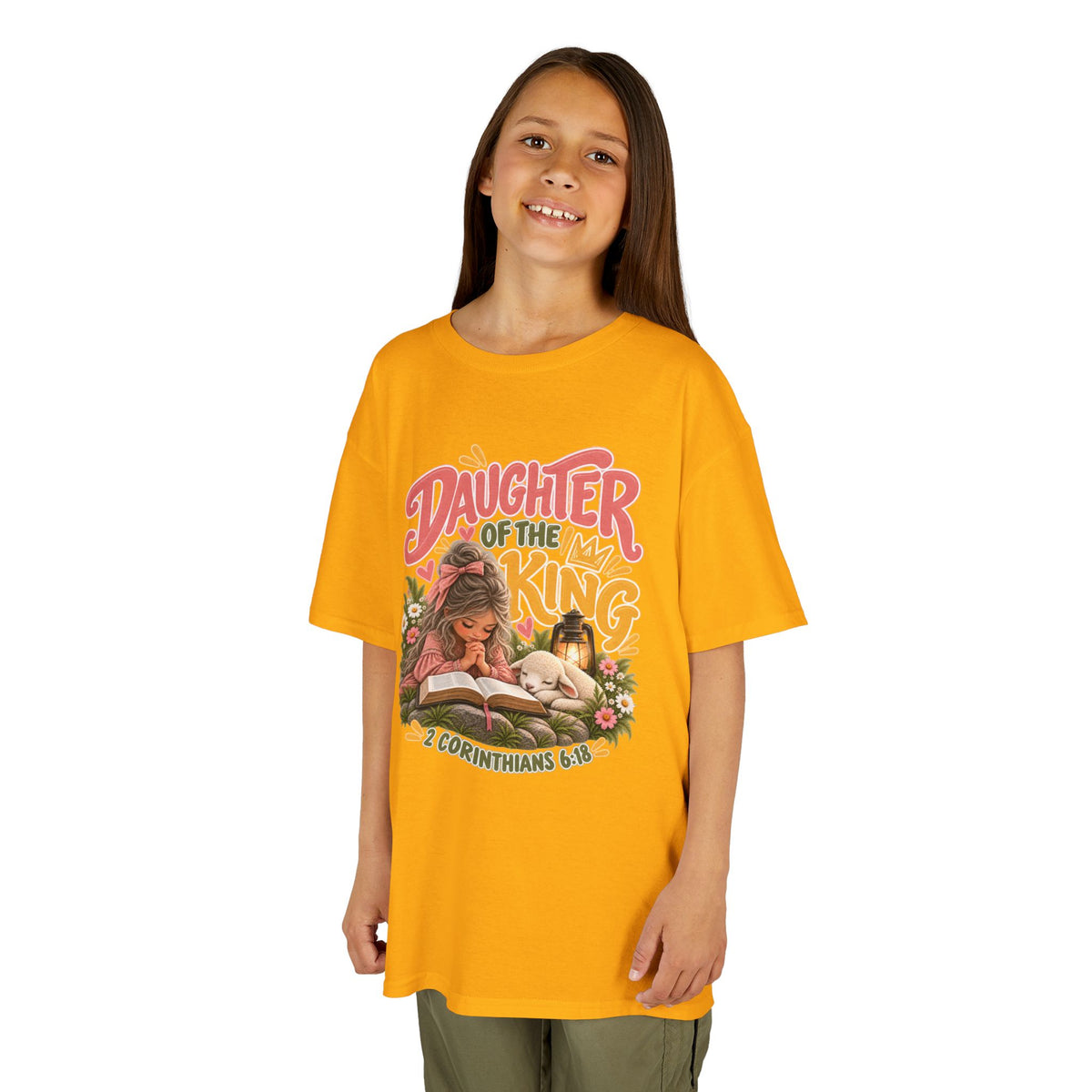 Daughter of the King Kids Christian T-Shirt- Ash Blonde