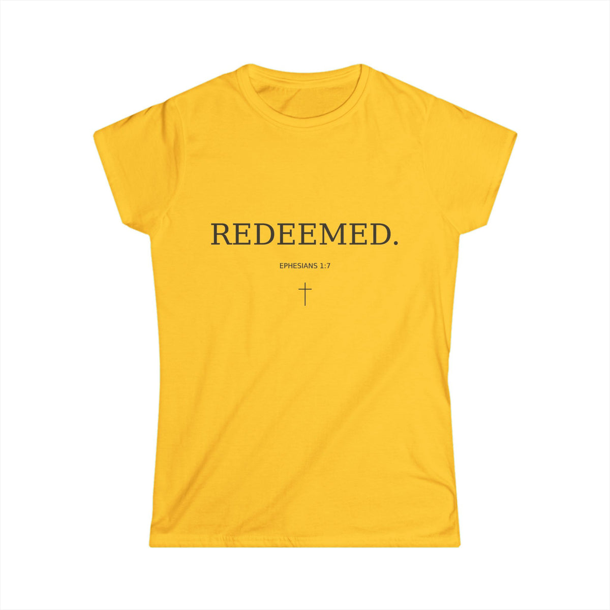 Christian- Faith-based Tee- "REDEEMED"