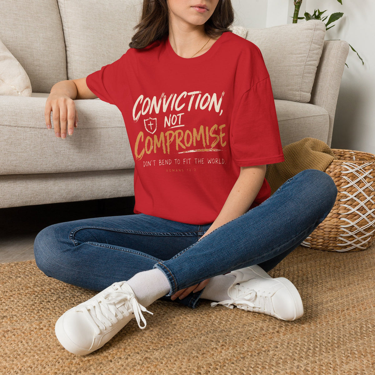 Conviction Not Compromise Statement T-Shirt