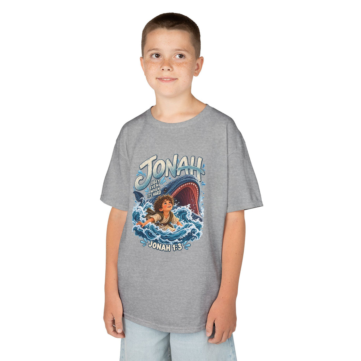 Jonah Bible Story Kids T-Shirt