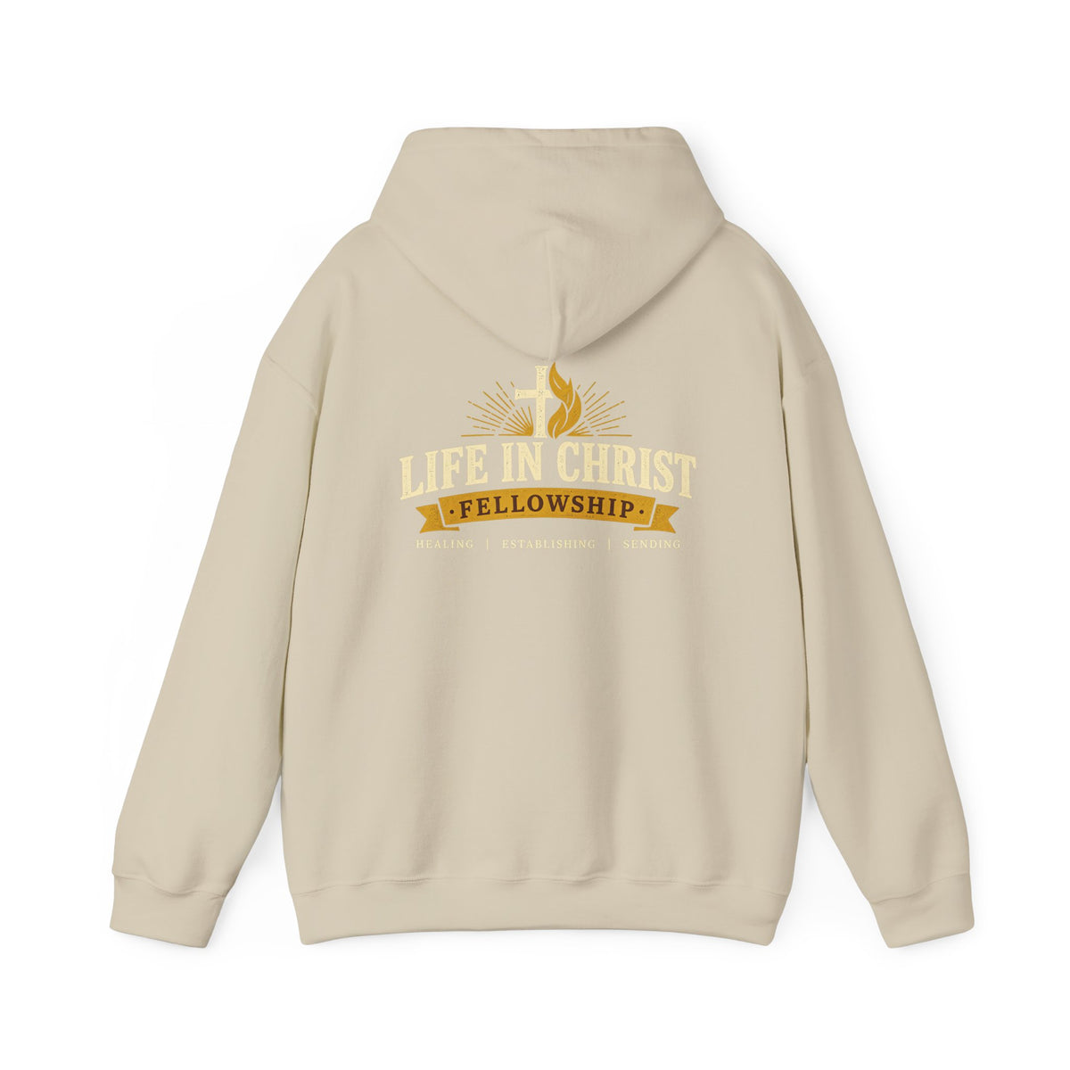Life in Christ Fellowship Hoodie — Religious Christian Church Pullover