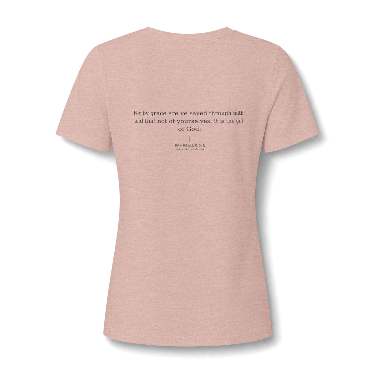 Grace V-Neck Tee — Christian Inspirational Women's Shirt