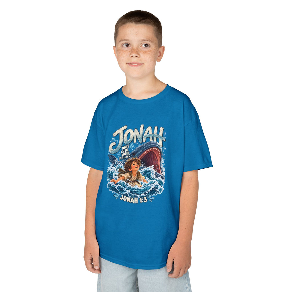 Jonah Bible Story Kids T-Shirt