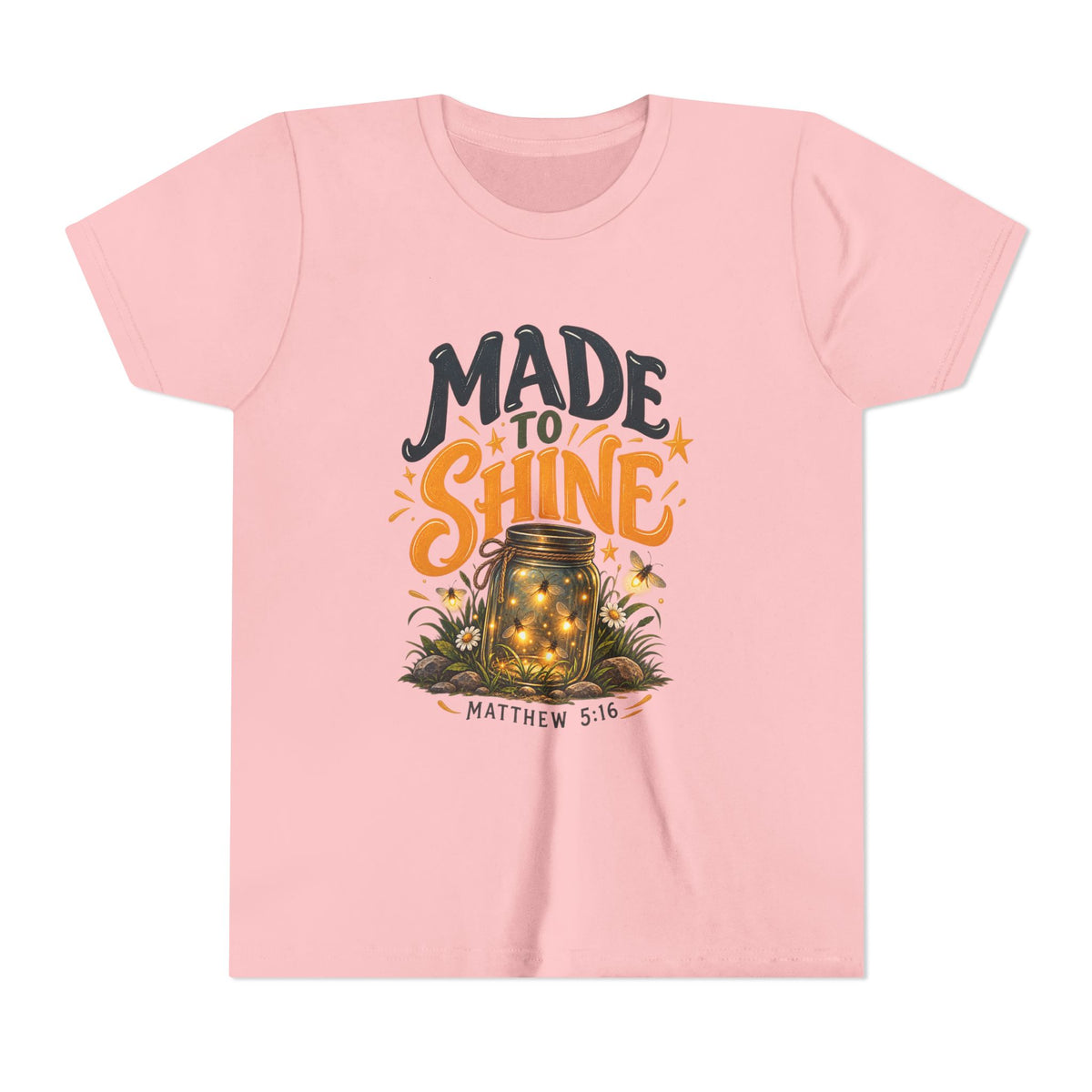 Made to Shine Matthew 5:16 Youth/Kids T-Shirt
