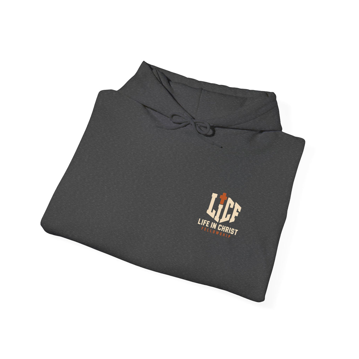 Life in Christ Hoodie — Church Fellowship Pullover (Life In Christ logo)