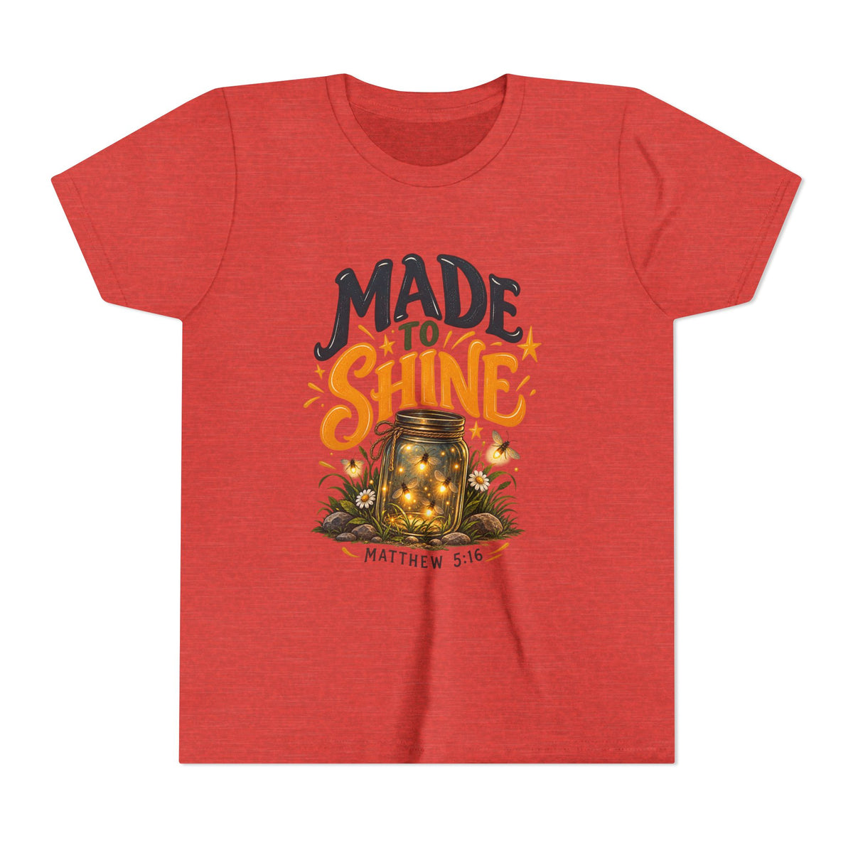 Made to Shine Matthew 5:16 Youth/Kids T-Shirt