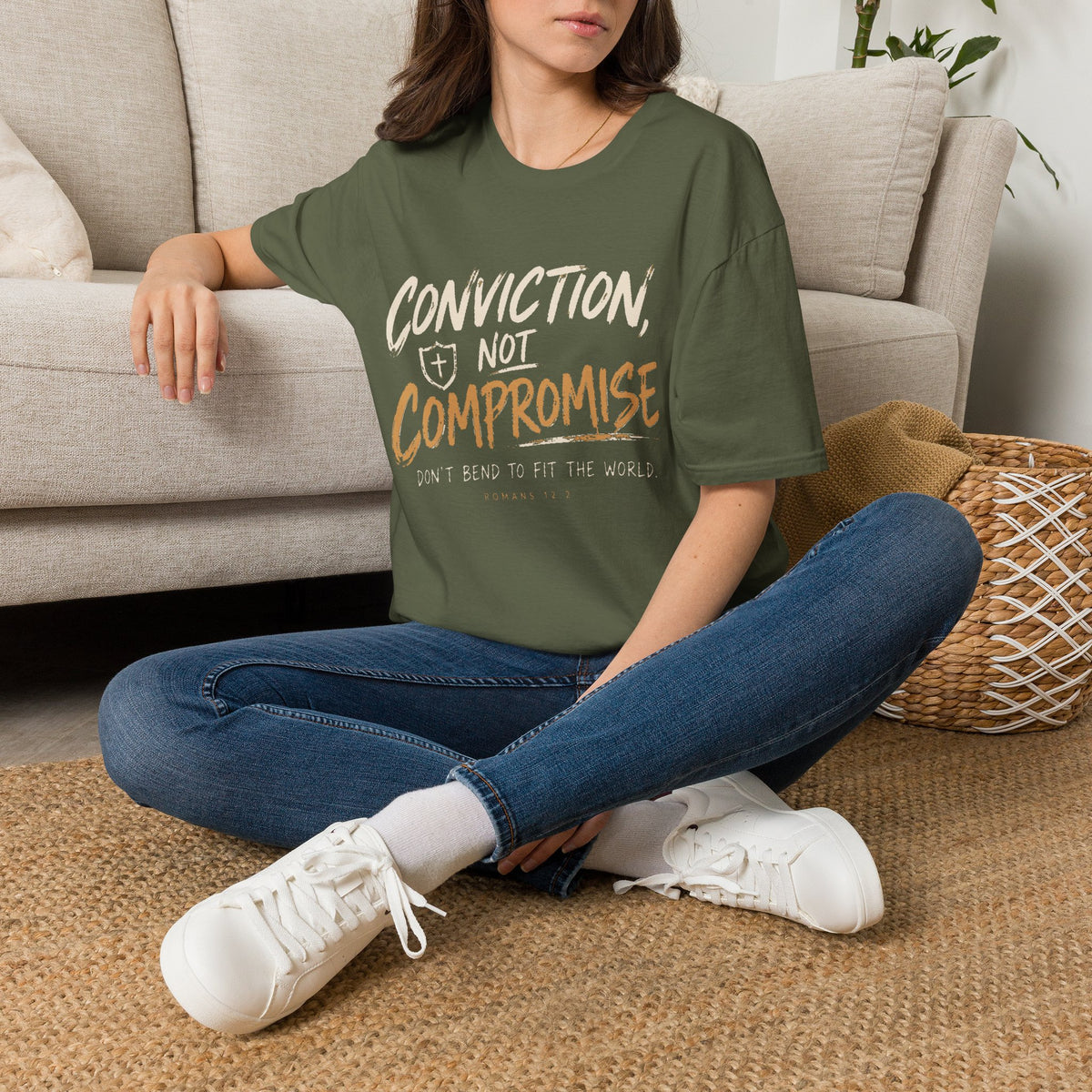 Conviction Not Compromise Statement T-Shirt