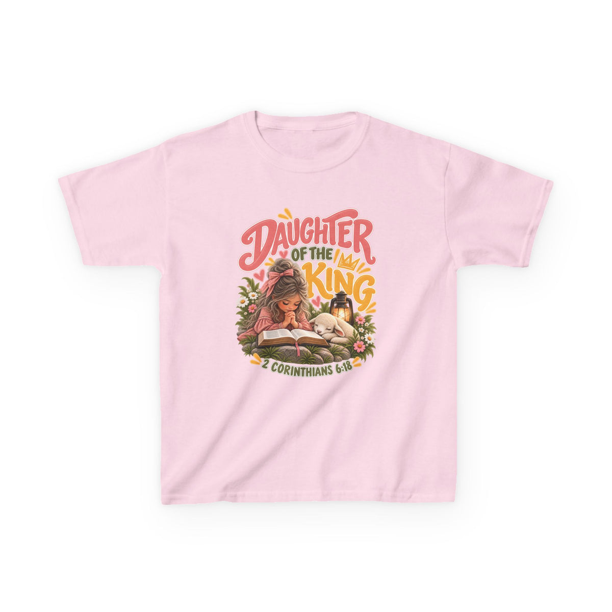 Daughter of the King Kids Christian T-Shirt- Ash Blonde