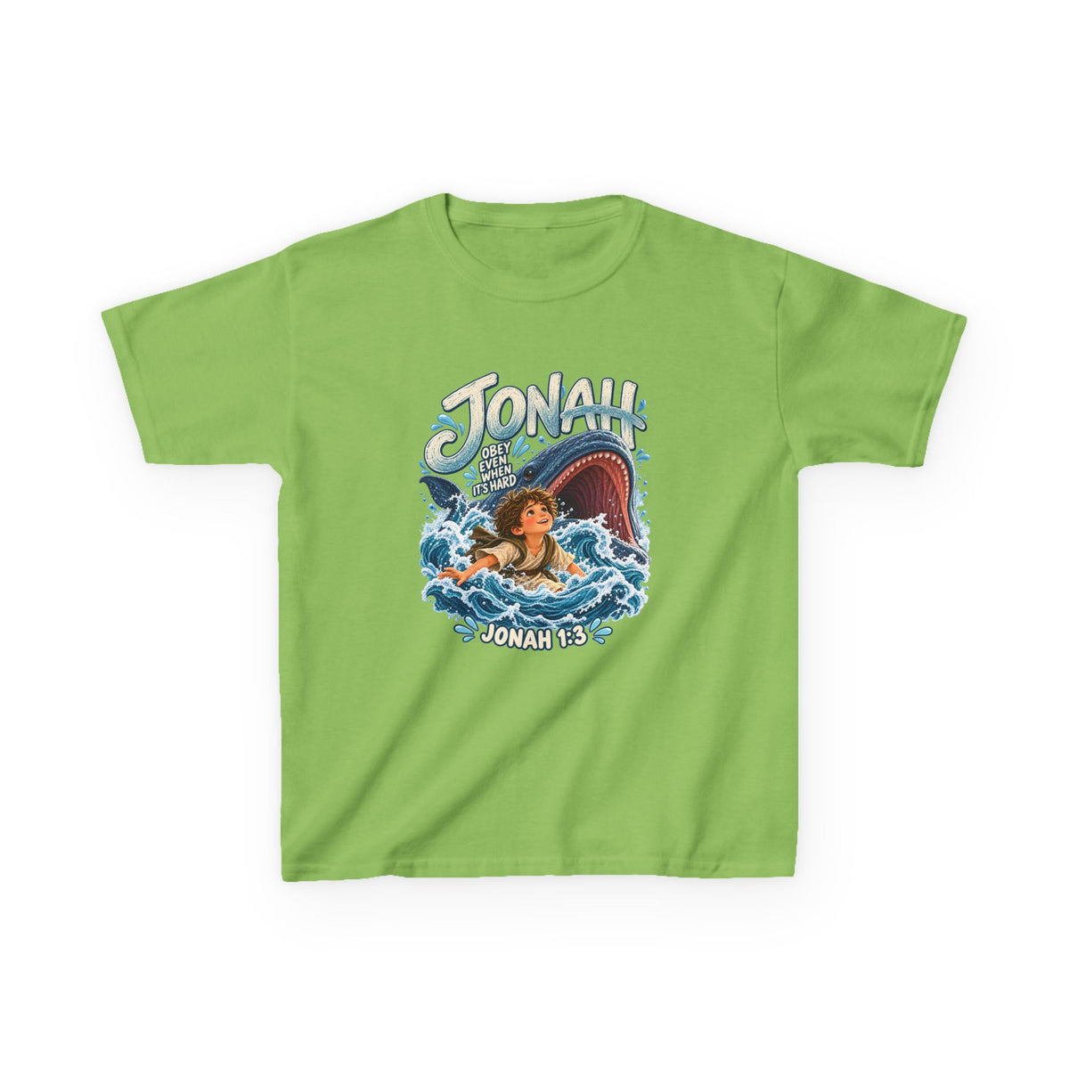 Jonah Bible Story Kids T-Shirt