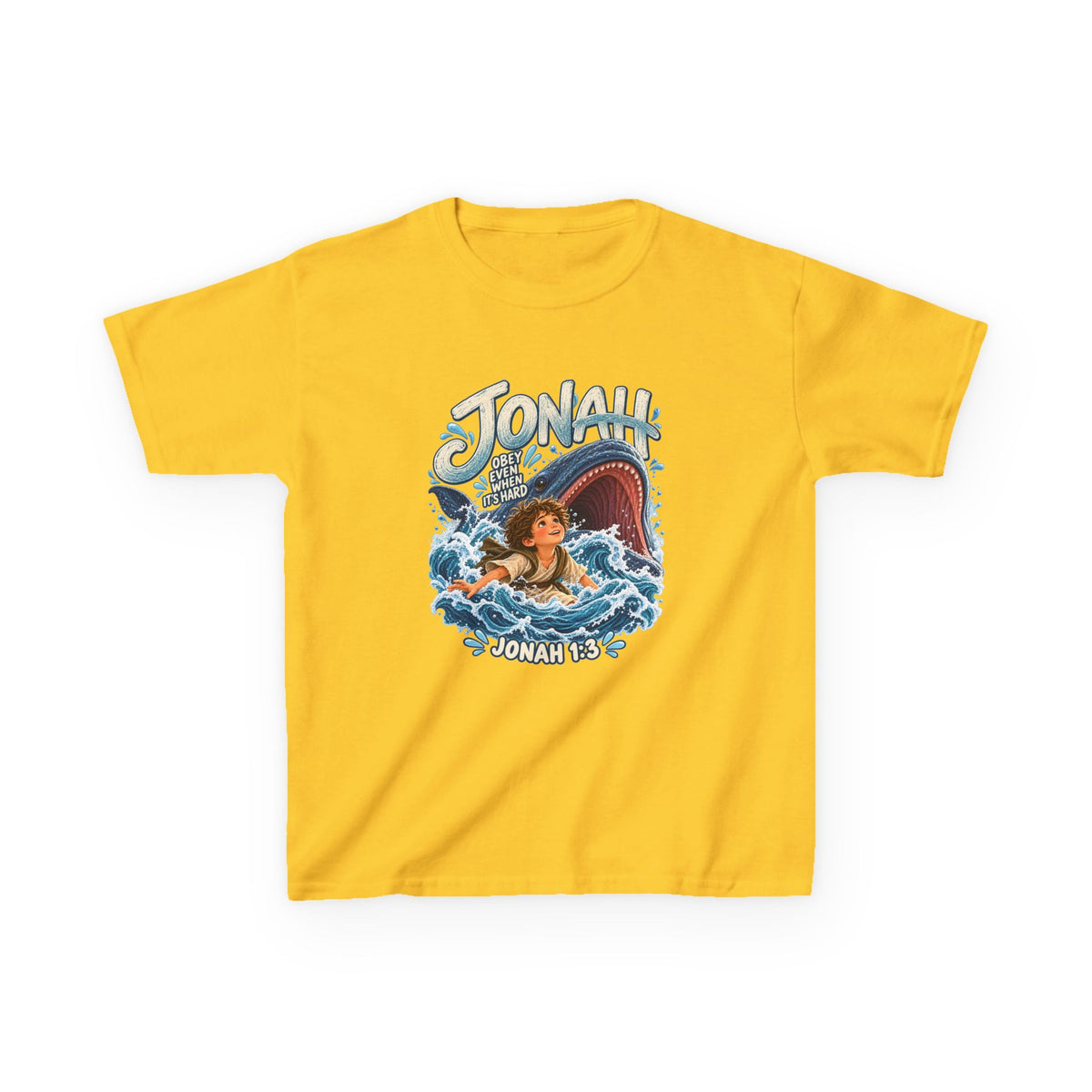 Jonah Bible Story Kids T-Shirt