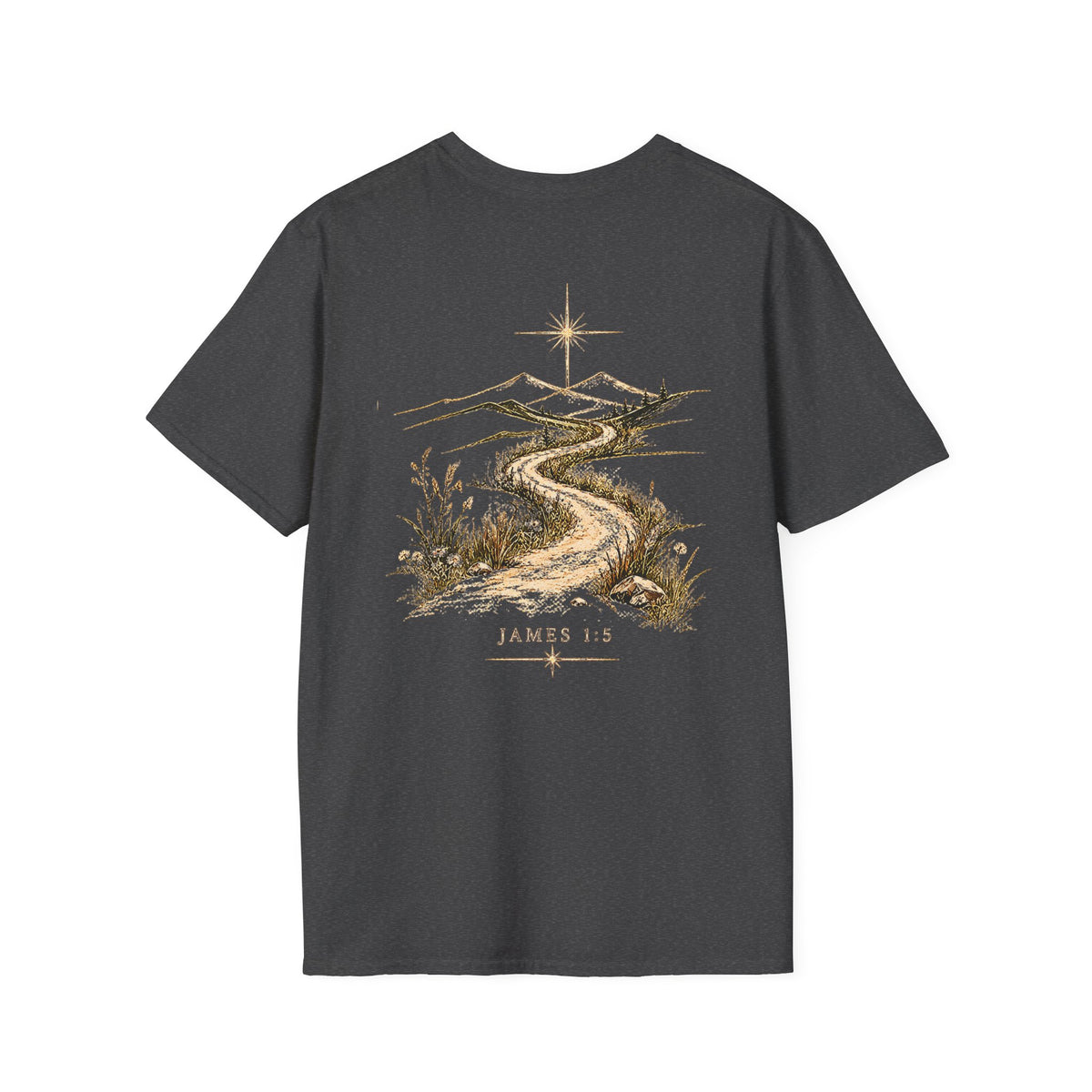 Respectfully Ask Jesus T-Shirt — James 1:5 Christian Faith Tee
