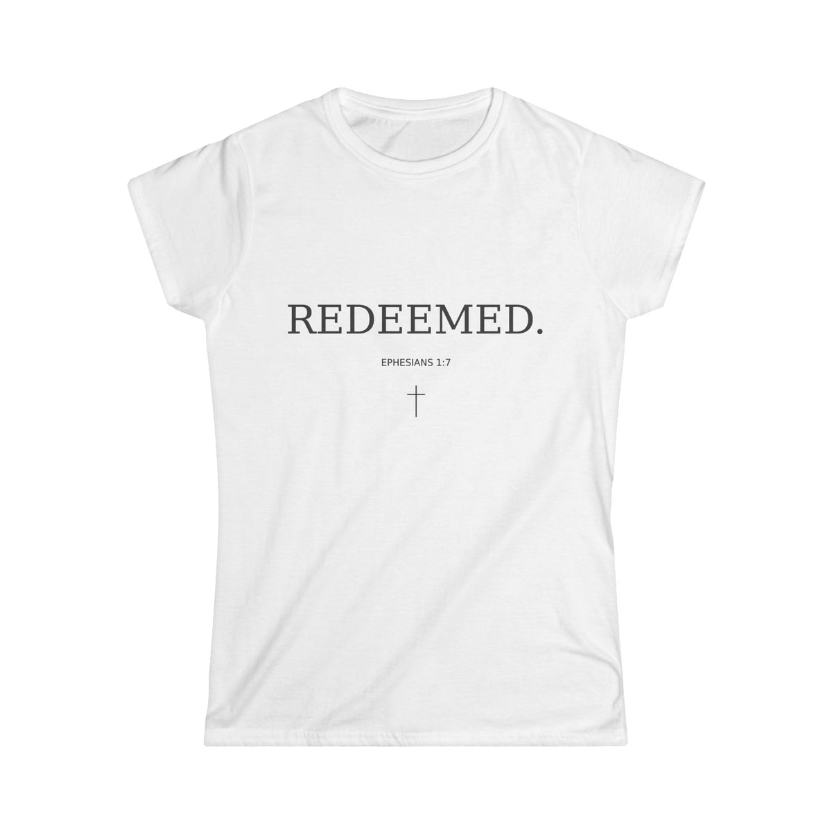 Christian- Faith-based Tee- "REDEEMED"