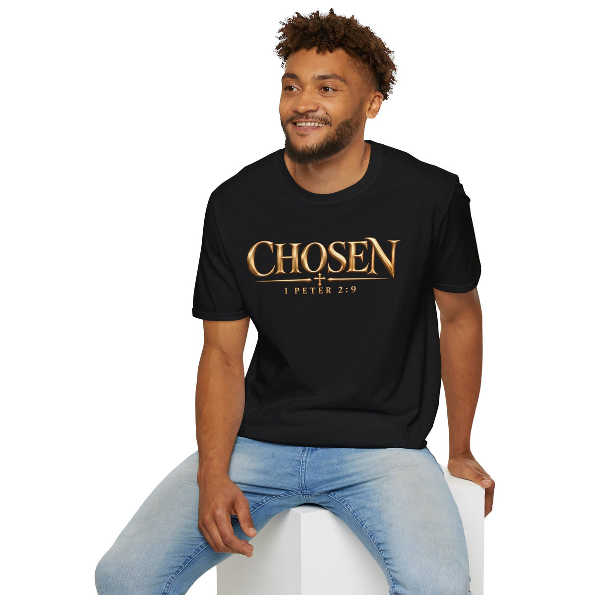 "Chosen" 1 Peter 2:9 Christian Faith T-Shirt Unisex