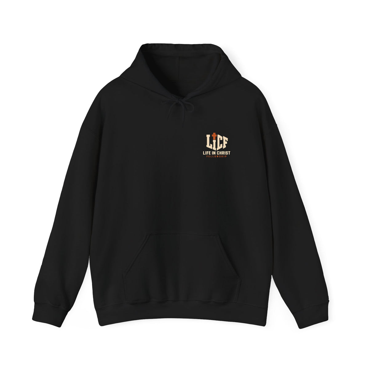 Life in Christ Hoodie — Church Fellowship Pullover (Life In Christ logo)