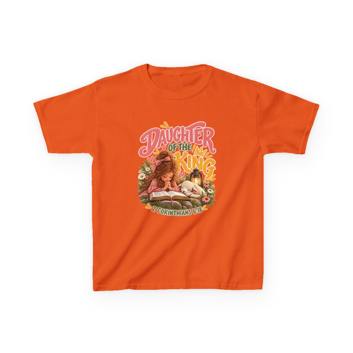Daughter of the King Kids Tee- Red Hair
