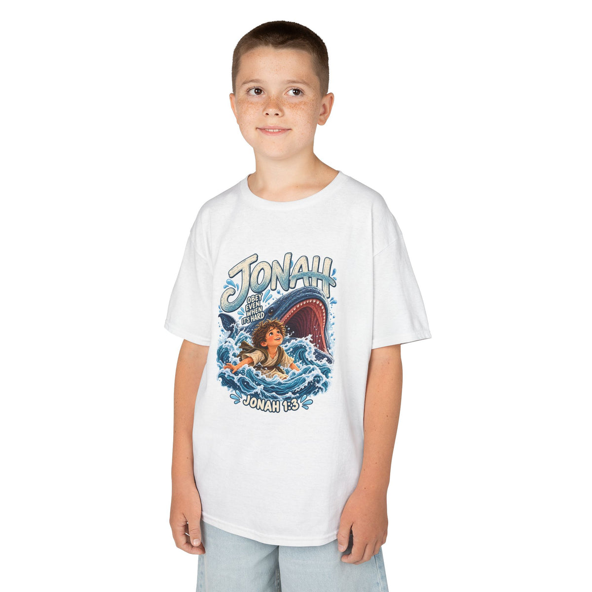 Jonah Bible Story Kids T-Shirt