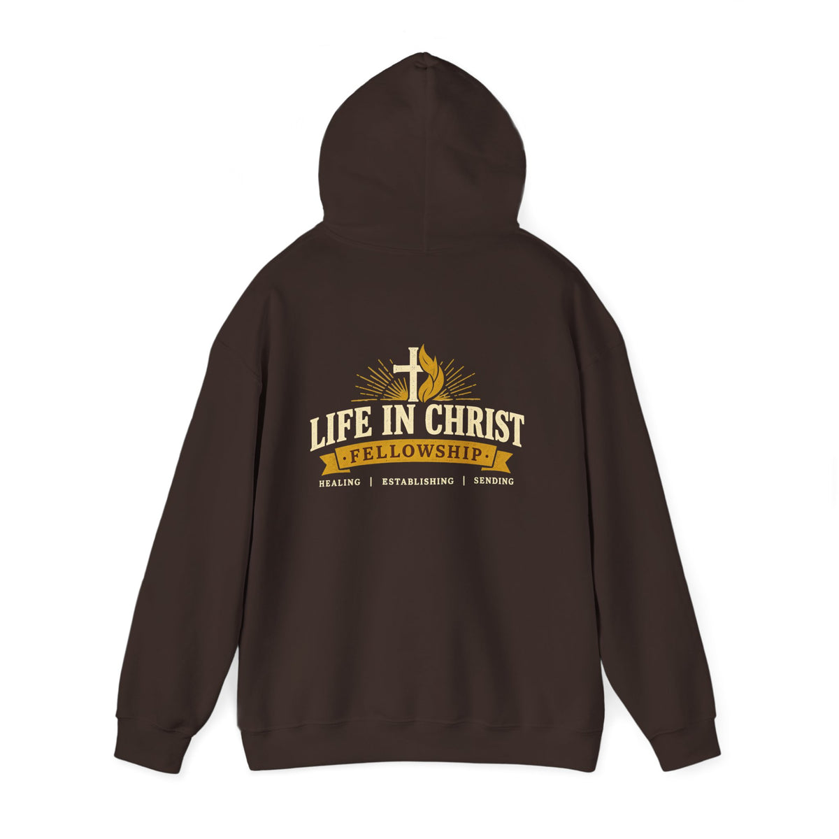 Life in Christ Fellowship Hoodie — Religious Christian Church Pullover