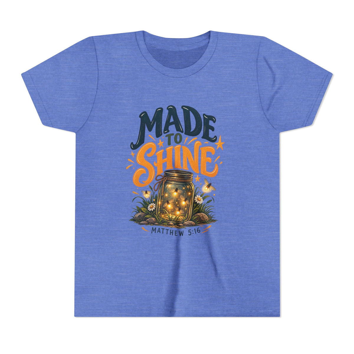 Made to Shine Matthew 5:16 Youth/Kids T-Shirt