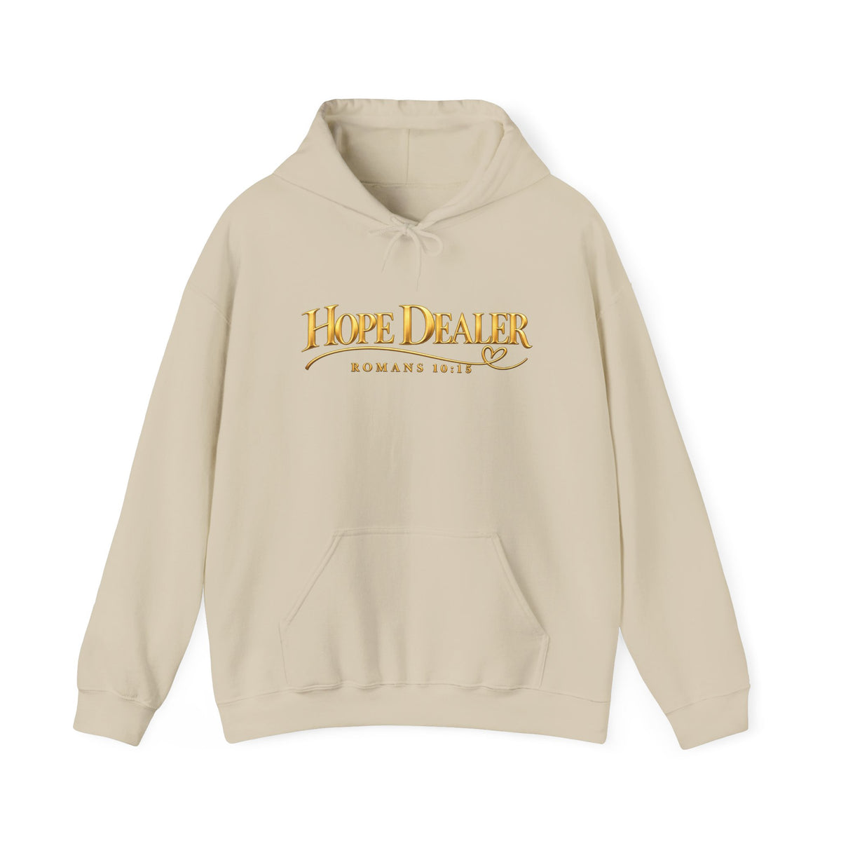 "Hope Dealer" Romans 10:15 Christian Faith Hoodie