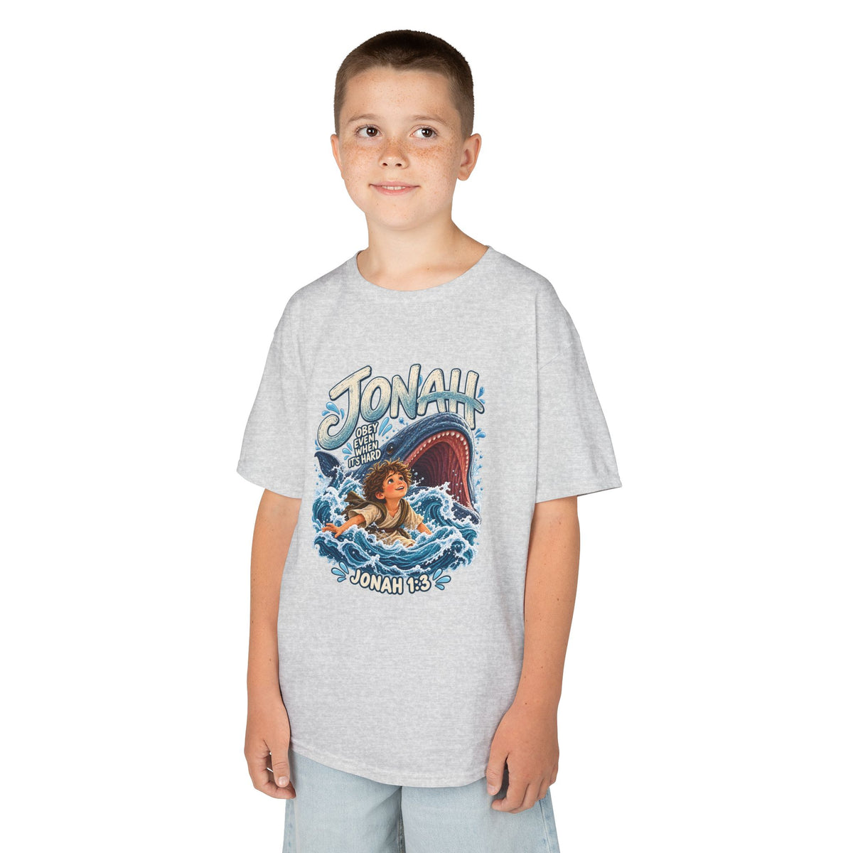 Jonah Bible Story Kids T-Shirt