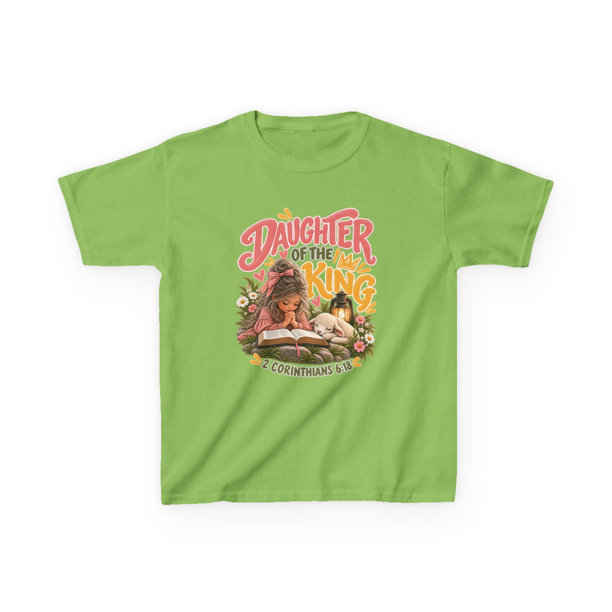 Daughter of the King Kids Christian T-Shirt- Ash Blonde