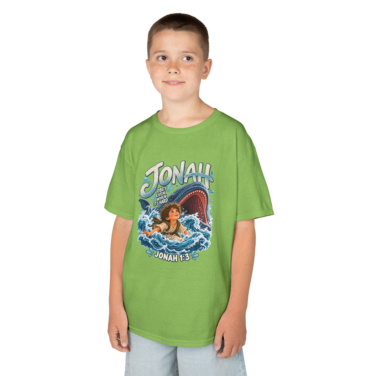Jonah Bible Story Kids T-Shirt