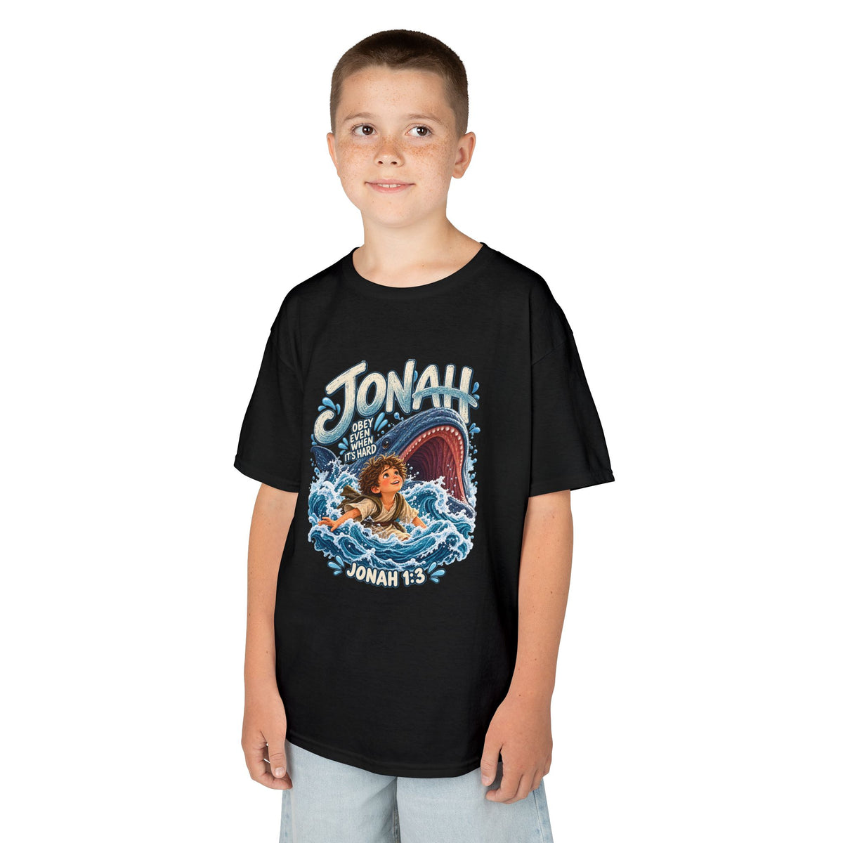 Jonah Bible Story Kids T-Shirt