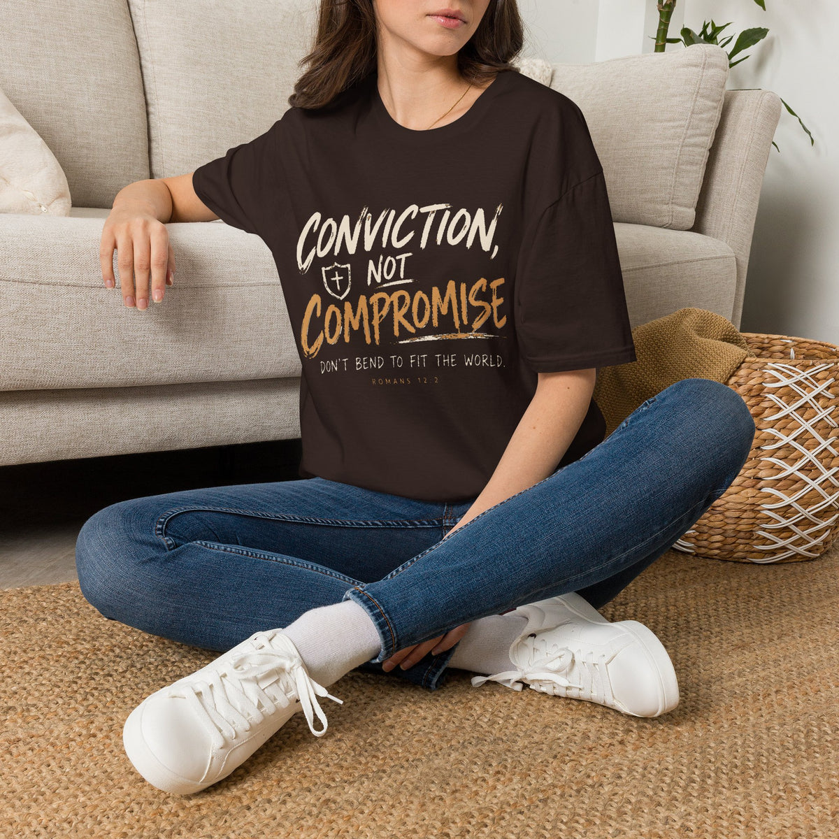 Conviction Not Compromise Statement T-Shirt