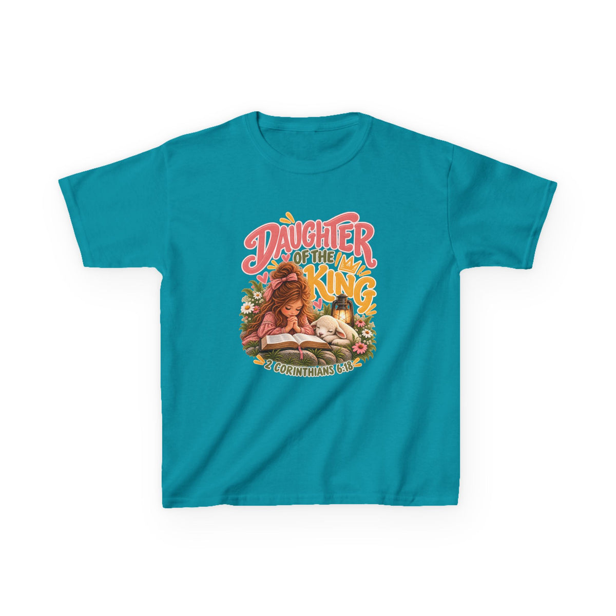 Daughter of the King Kids Tee- Red Hair