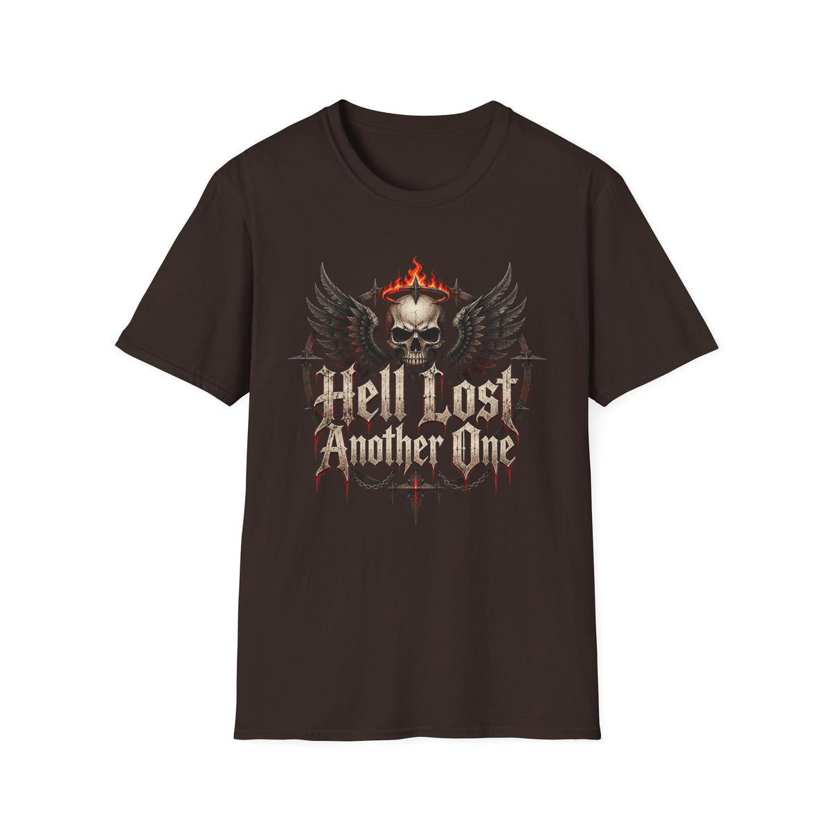 Hell Lost Another One Gothic Skull T-Shirt