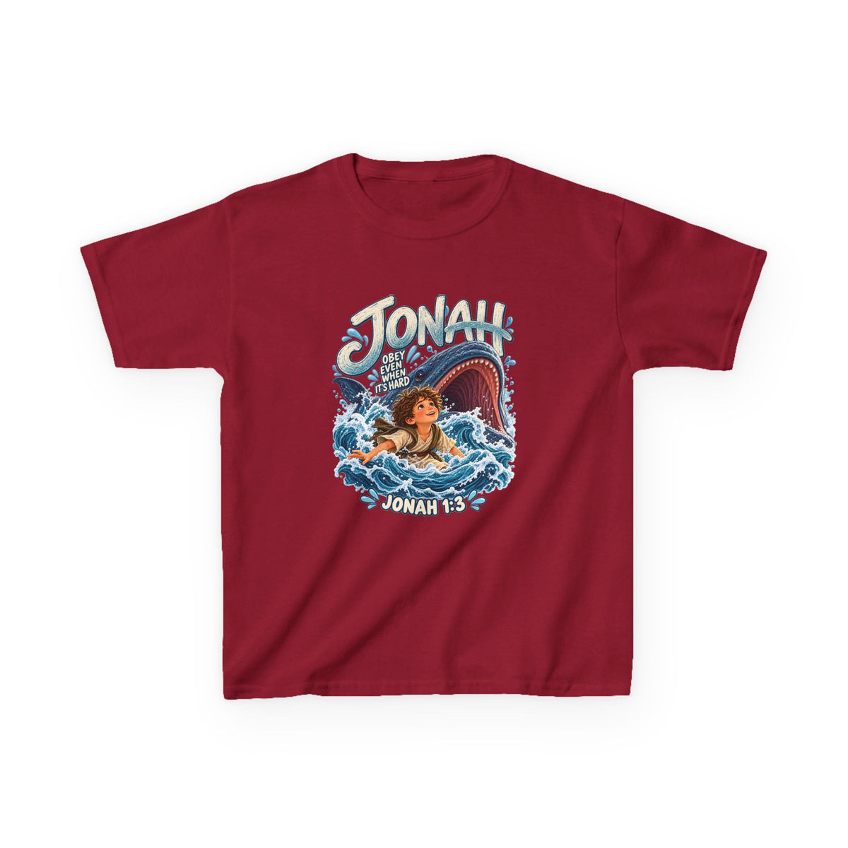 Jonah Bible Story Kids T-Shirt